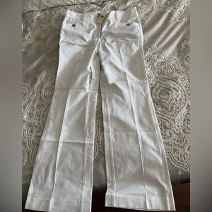 NWT Ann Taylor Signature Fit White Pants Size 6